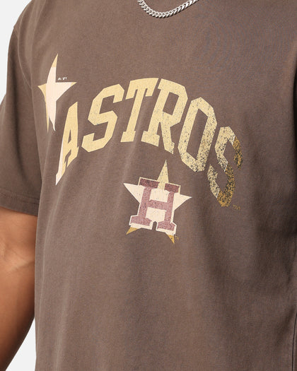 Majestic Athletic Houston Astros Star Arch T-Shirt Brown