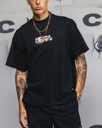 Carre Romance T-Shirt Black
