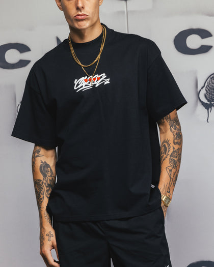 Carre Romance T-Shirt Black