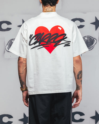 Carre Romance T-Shirt Off White