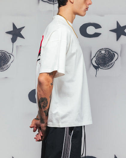 Carre Romance T-Shirt Off White