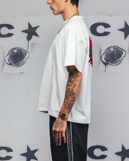 Carre Romance T-Shirt Off White