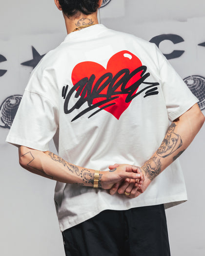 Carre Romance T-Shirt Off White