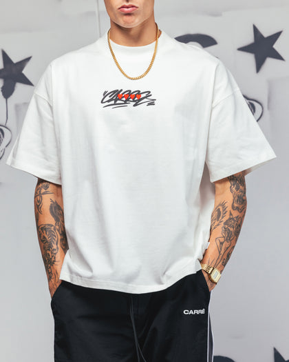 Carre Romance T-Shirt Off White