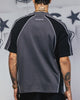 Carre Vortex Panelled T-Shirt Grey/Black