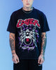 Ed Hardy By Loiter Poison Vintage T-Shirt Black Acidwash