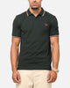 Fred Perry Twin Tipped Polo Shirt Green/Silver