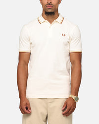 Fred Perry Twin Tipped Polo Shirt Ecru