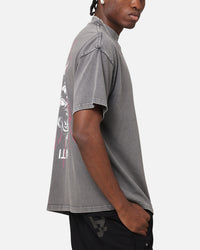 The Anti Order Agma Mock Neck T-Shirt Washed Charcoal