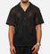 XXIII Terrace Knit Button Up Shirt Black