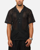 XXIII Terrace Knit Button Up Shirt Black