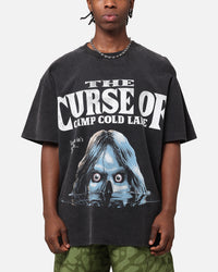 American Thrift X Goosebumps Cold Lake Heavy T-Shirt Vintage Black