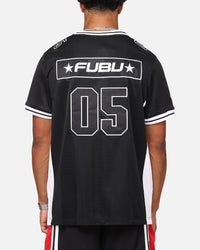 Fubu Corporate Football Jersey Black/White/Red