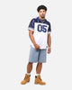 Fubu Football Jersey White/Navy