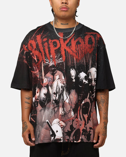 Slipknot Slipknot All Over T-Shirt Washed Black