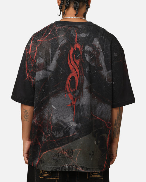 Slipknot Slipknot All Over T-Shirt Washed Black