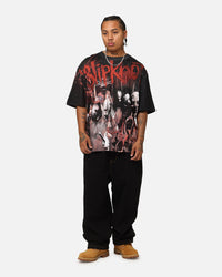 Slipknot Slipknot All Over T-Shirt Washed Black