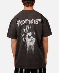 American Thrift X Friday The 13th 'Horror Classics' 13th Classic Heavy T-Shirt Black Wash