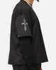 Saint Morta Gothic Mesh Layered Long Sleeve Jersey Black