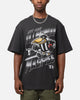 Mitchell & Ness Collingwood Magpies Mascot Character T-Shirt Faded Black