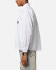 Majestic Athletic New York Yankees Pinstripe Button Up Shirt Optic White