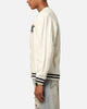 Majestic Athletic New York Yankees Boxy Cardigan Vintage White