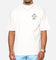 Carre Royal Patch Mock Neck T-Shirt Off White