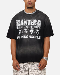 Pantera F#cking Hostile Vintage T-Shirt Washed Black