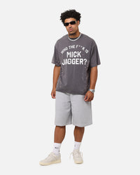 The Rolling Stones Who The F Is Mick T-Shirt Washed Black