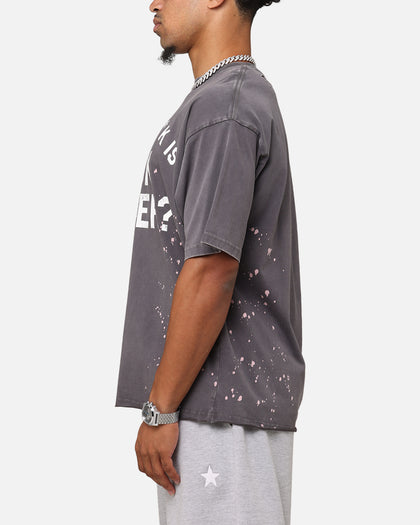 The Rolling Stones Who The F Is Mick T-Shirt Washed Black