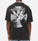 Ed Hardy Flight Premium T-Shirt Black Acidwash