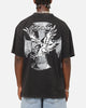 Ed Hardy Flight Premium T-Shirt Black Acidwash