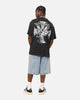 Ed Hardy Flight Premium T-Shirt Black Acidwash