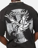 Ed Hardy Flight Premium T-Shirt Black Acidwash