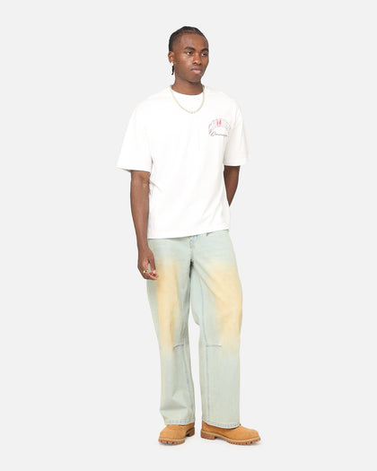 Criminal Damage Diamond Ring T-Shirt Off White