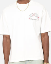 Criminal Damage Diamond Ring T-Shirt Off White