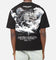 Criminal Damage Dragon Wave T-Shirt Washed Black