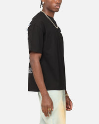 Criminal Damage Dragon Wave T-Shirt Washed Black