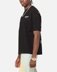Criminal Damage Dragon Wave T-Shirt Washed Black
