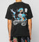 Ed Hardy Dragon Chest T-Shirt Black Acidwash