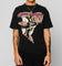 Ed Hardy Motor Cycle Club T-Shirt Black Acidwash