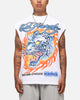Ed Hardy Motorcycles Tiger Muscle T-Shirt White