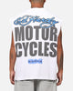 Ed Hardy Motorcycles Tiger Muscle T-Shirt White