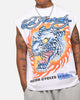 Ed Hardy Motorcycles Tiger Muscle T-Shirt White