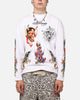 Ed Hardy Ed's Tattooing Long Sleeve T-Shirt Off White