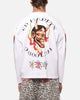 Ed Hardy Ed's Tattooing Long Sleeve T-Shirt Off White