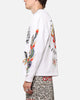 Ed Hardy Ed's Tattooing Long Sleeve T-Shirt Off White