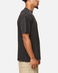 Full Send Full Send Vintage Logo T-Shirt Black Acidwash