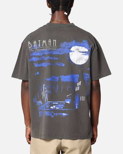 American Thrift X DC Batman The Animated Series Heavy T-Shirt Black Wash