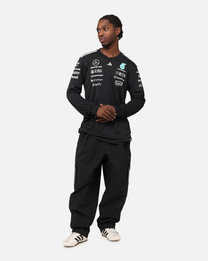 adidas x Mercedes-AMG PETRONAS Formula One F1 2025 Team Long Sleeve Driver T-Shirt Black